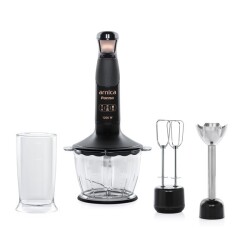 Arnica 12F4 Panna Stick Blender Set Siyah Arnica 12F4 Panna Stick Blender Set Siyah