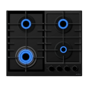 Arnica Full Döküm Ankastre Ocak Siyah