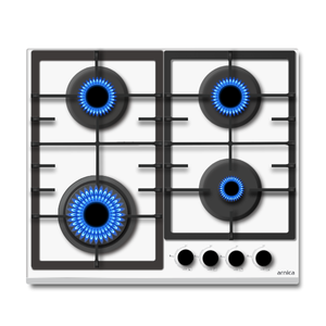 Arnica Full Döküm Ankastre Ocak Beyaz