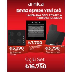 Ankastre Set (Ocak, Fırın, Davlumbaz)