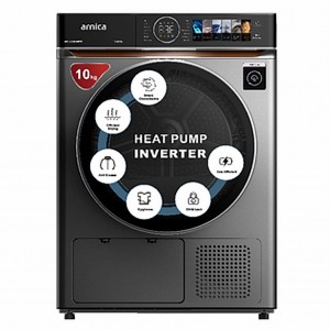 ARNICA DR-A1059HPW 10 KG Silver Full Touch Kurutma Makinesi