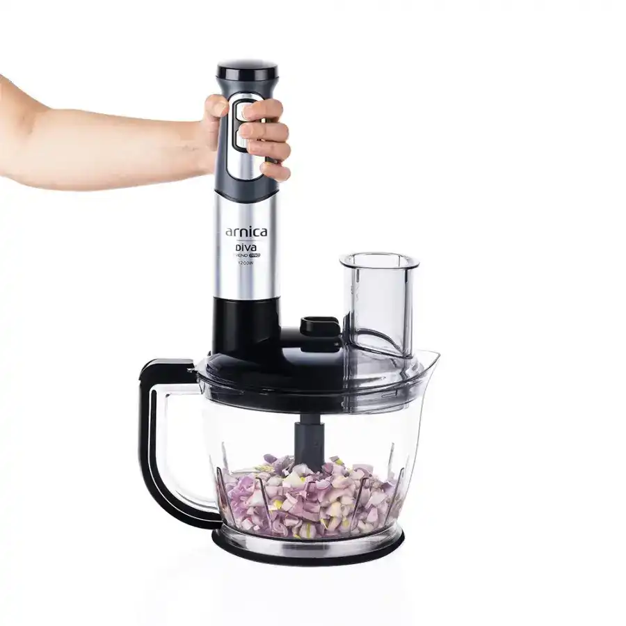 Arnica 12Pc Diva Trend Pro Blender Set Silver Arnica 12Pc Diva Trend Pro Blender Set Silver